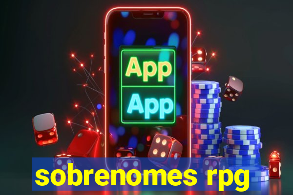 sobrenomes rpg